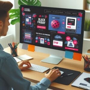 طراحی سایت برای بلک فرایدی