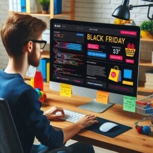 طراحی سایت برای بلک فرایدی