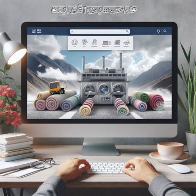 طراحی سایت قالیشویی