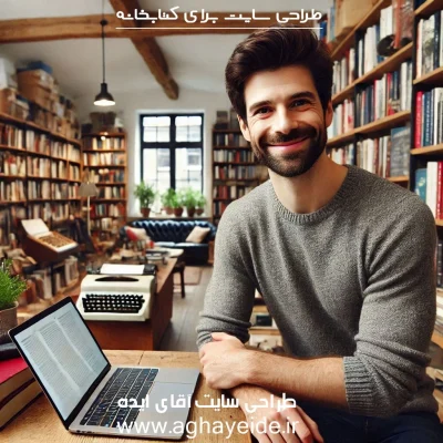 طراحی سایت کتاب فروشی